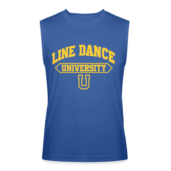 Men's Sleeveless Performance T-Shirt for Line Dance - Comfortable, Breathable Dancewear