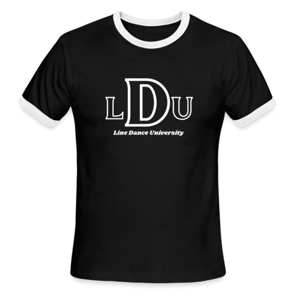 Men's Line Dance Ringer T-Shirt - Stylish & Comfortable Dancewear for Men