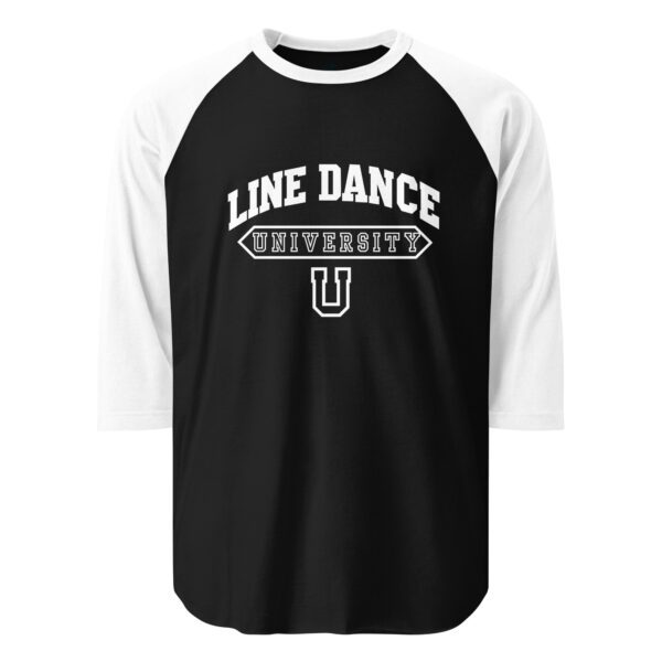 White Unisex Baseball T-Shirt for Line Dance - Comfortable & Stylish Dancewear