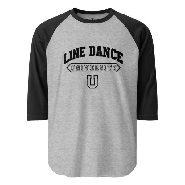 Grey Unisex Baseball T-Shirt for Line Dance - Comfortable & Stylish Dancewear