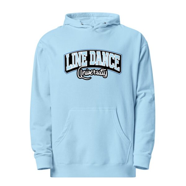 Premium Unisex Light Blue Hoodie for Line Dance - High-Quality, Comfortable Dancewear