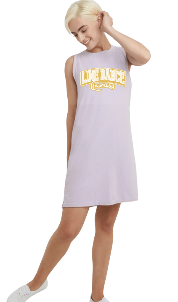 Anchor Slate 100% Cotton Anchor Slate Tank Dress from Line Dance University - Comfortable & Stylish - Image 2